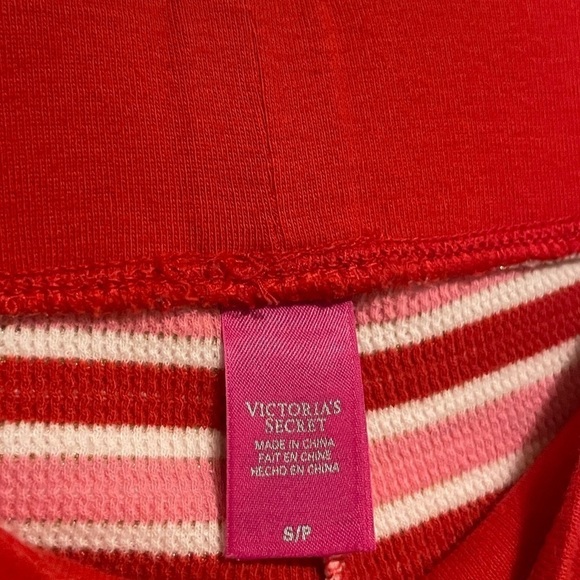 Victoria Secret’s Red Striped Pajama Bottoms Size Small - Picture 5 of 5